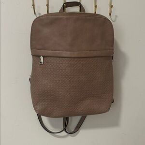 Elegant Tan Women's Backpack